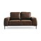 Pan Home Vlog 2 Seater Sofa - Brown