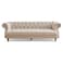 Pan Home Dandalf 3 Seater Sofa - Off White