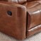 Pan Home Liry 3 Seater Recliner Sofa - Brown