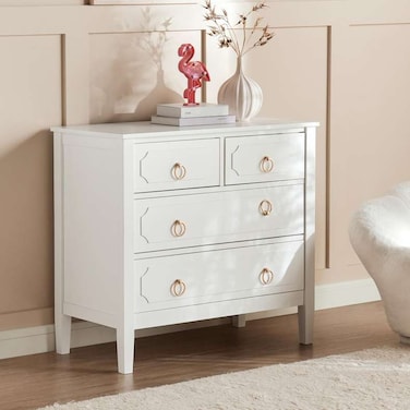 خزانة ملابس الأطفال ماديسون ريجنسي من بان هوم - أبيض