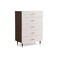 Pan Home Aversa Chest Of 5 Drawer - White