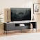 Pan Home Jetta TV Unit Upto 70 Inches, Black &amp; White