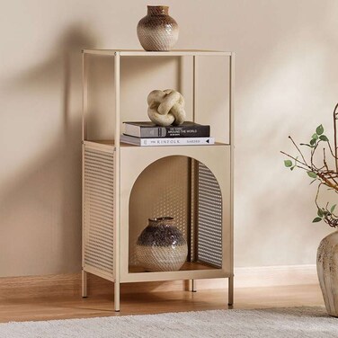 Pan Home Teca Shelving Unit 3 Tier - White