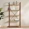 Pan Home Vander Shelving Unit 5 Tier - Green &amp; Natural