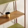 Pan Home Vander Shelving Unit 5 Tier - Green &amp; Natural
