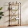 Pan Home Vander Shelving Unit 5 Tier - Green &amp; Natural