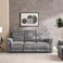 Pan Home Jont 3 Seater Recliner - Dark Grey
