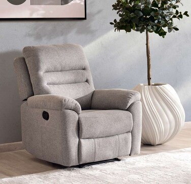 كرسي استرخاء فردي من بان هوم جوفو - رمادي