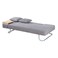 Pan Home Chiara Sofa Bed - Beige &amp; Silver