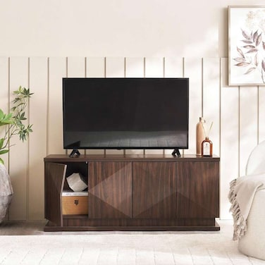 Pan Home Laren TV Unit Up To 43 Inches - Brown