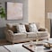Pan Home Russia 3 Seater Sofa - Brown