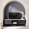 Pan Home Ankara TV Unit Upto 60 Inches Marble - White &amp; Black