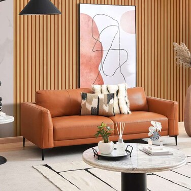 أريكة بان هوم جو بثلاثة مقاعد - برتقالية