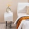Pan Home Ken Nightstand With 1 Drawer - Glossy White