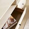 Pan Home Synalo Dresser With 6 Drawer &amp; Mirror Solid Wood - Off White