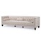 Pan Home Breeto 4 Seater Sofa - Beige