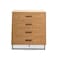 Pan Home Walter Kids Chest Of 4 Drawer - Oak
