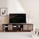 Pan Home Manori TV Unit Upto 80 Inches Solid Wood - Walnut