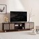 Pan Home Manori TV Unit Upto 80 Inches Solid Wood - Walnut