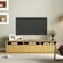 Pan Home Bestah Entertainment Unit TV Bench Combination With Drawers And Doors - Natural