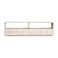 Pan Home Synalo TV Unit Upto 80 Inches Solid Wood - Off White