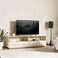 Pan Home Synalo TV Unit Upto 80 Inches Solid Wood - Off White