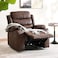 Pan Home Mins Single Seater Recliner Sofa - Brown