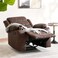 Pan Home Mins Single Seater Recliner Sofa - Brown