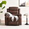 Pan Home Mins Single Seater Recliner Sofa - Brown