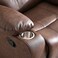 Pan Home Mins Single Seater Recliner Sofa - Brown