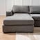 Pan Home Reem Left Arm Modular Chaise - Grey