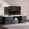 Pan Home Kaprije TV Unit Upto 80 Inches Solid Wood - Black