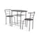 Pan Home Vivacity 1+2 Dining Set - Grey