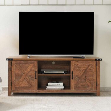 وحدة تلفزيون بان هوم كوستال حتى ٥٥ بوصة - لون الجوز