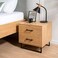 Pan Home Walter Kids Nightstand With 2 Drawer - Oak