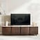 Pan Home Regala TV Unit Upto 80 Inches Marble - White Brown