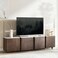 Pan Home Regala TV Unit Upto 80 Inches Marble - White Brown