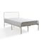 Pan Home Lunar Single Bed 120X190cm - White