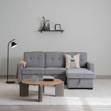 Pan Home Hugo Sofa Cum Bed With Stroage