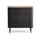 Pan Home Cortez Chest Of Drawers With 3 Drawer - Natural Black