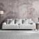 Pan Home Danvor 4 Seater Sofa - Off White