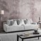 Pan Home Danvor 4 Seater Sofa - Off White