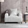 Pan Home Danvor Single Seater Sofa - Off White