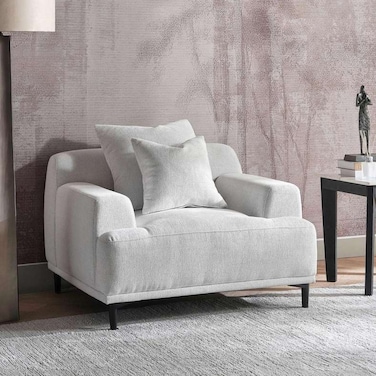 Pan Home Danvor Single Seater Sofa - Off White