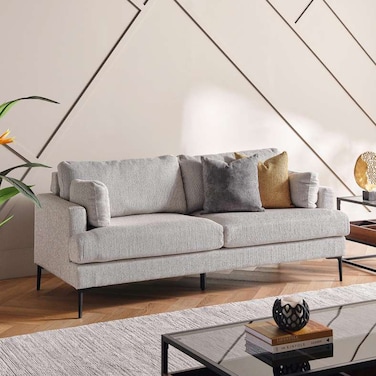 أريكة بان هوم سامو ثلاثية المقاعد - كريمي