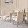 Pan Home Malibu 1+12 Dining Set - Champagne