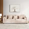 Pan Home Dronno 3 Seater Sofa - Beige