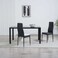 Pan Home Easton 1+6 Dining Set - Black