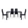 Pan Home Easton 1+6 Dining Set - Black