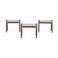 Pan Home Buxton Nest Of Tables Set Of 3 Beige Brown